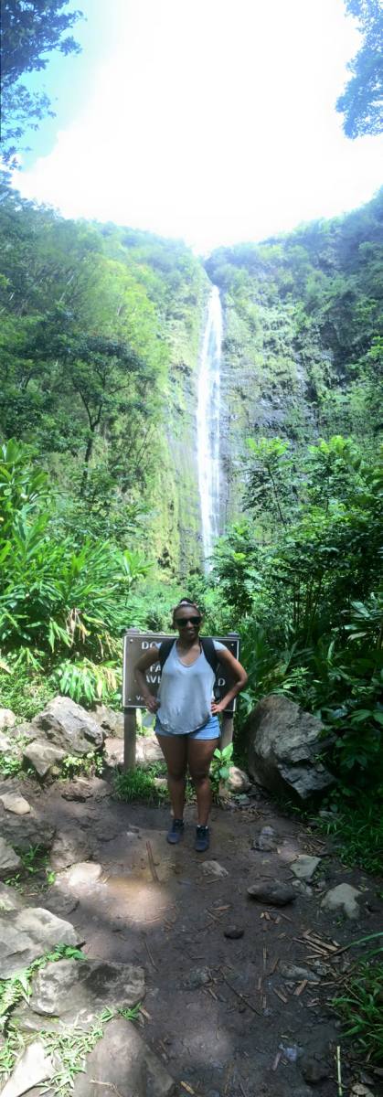 One of the highest waterfalls in Maui.