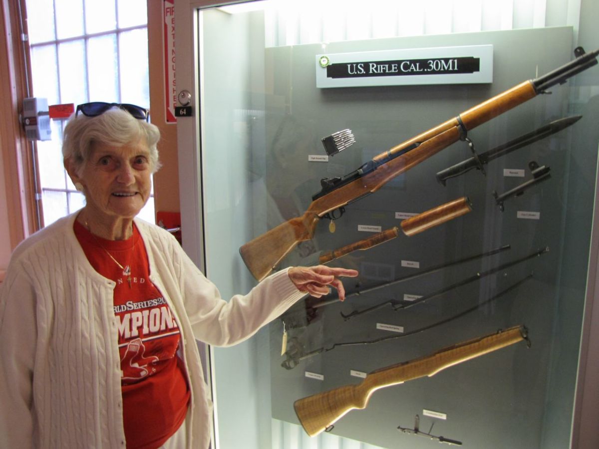 My mother in-law worked at the Springfield Armory during WWII