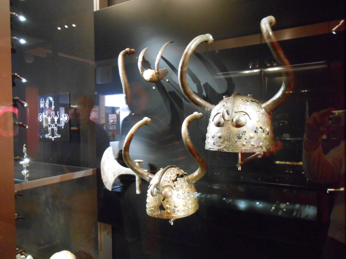 Relics from the Viking period at the Denmark National Museum