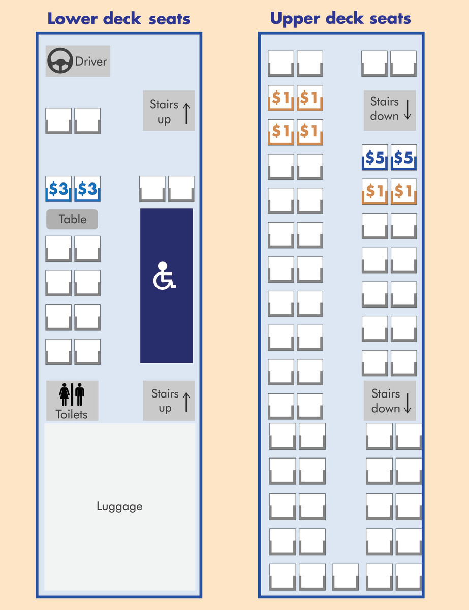 Megabus Balcony Seats Map Infoupdate