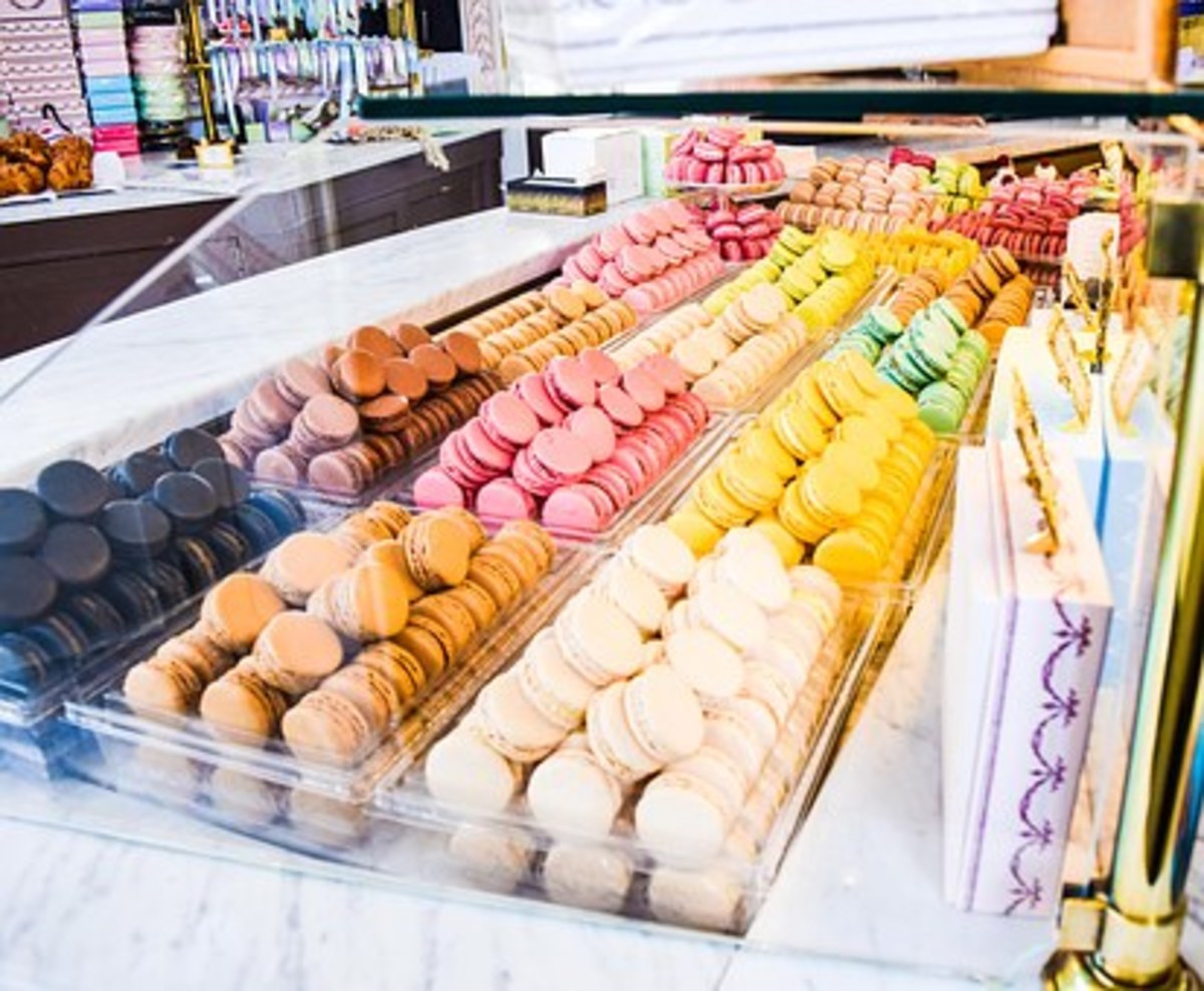 Not only are macarons popular as a sweet, they also make great Instagram photos
