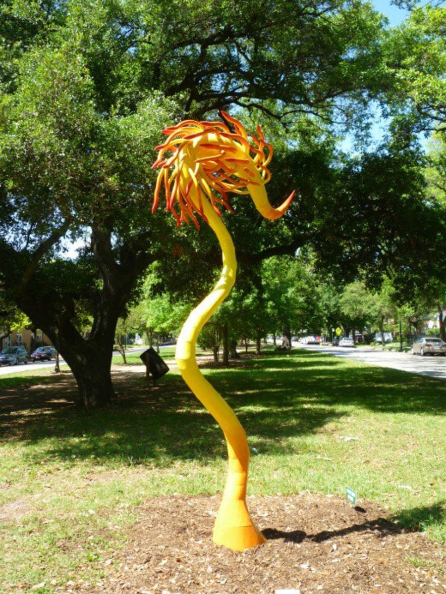 "Cypress Flower" Sculpture by Lee Littlefield