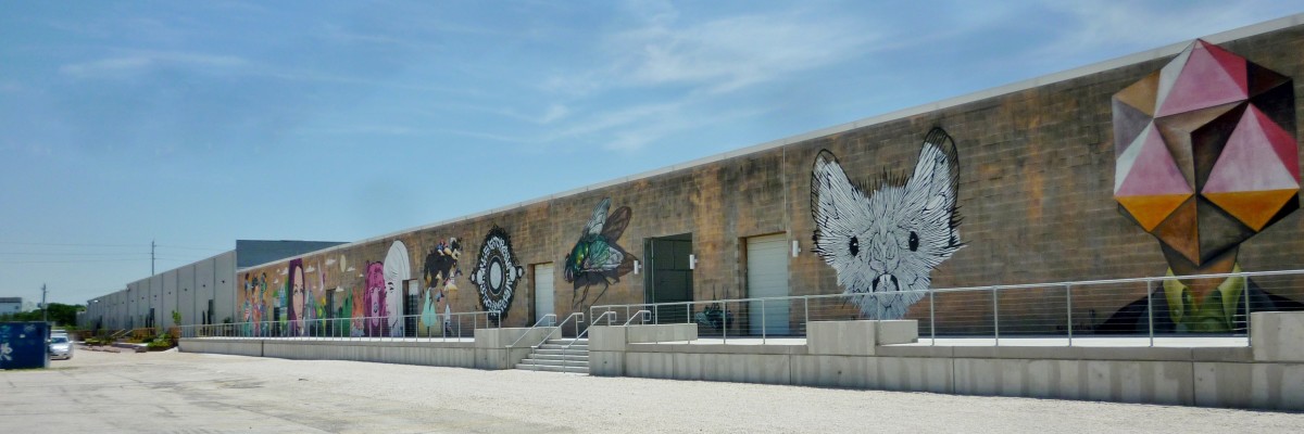 Partial View of the Silver Street Murals