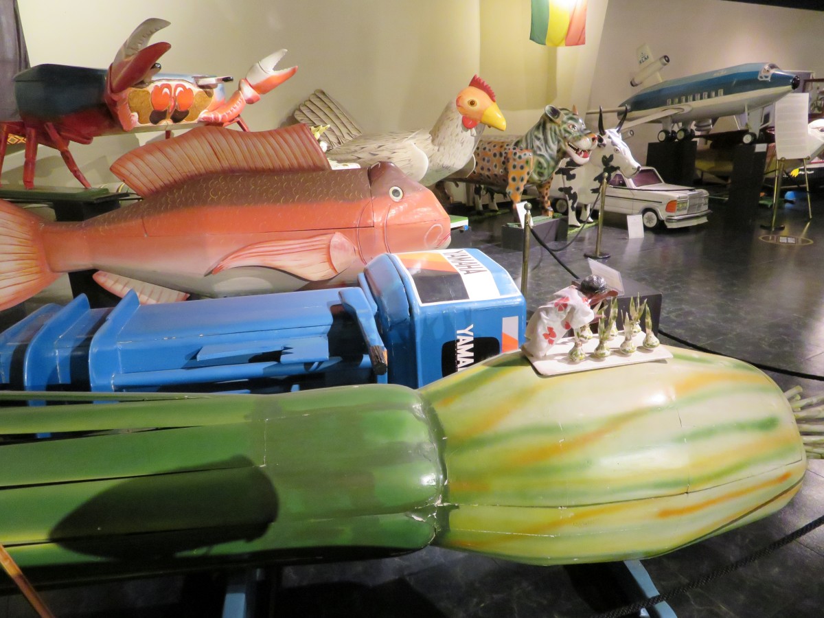 Fantasy Coffins at the National Museum of Funeral History