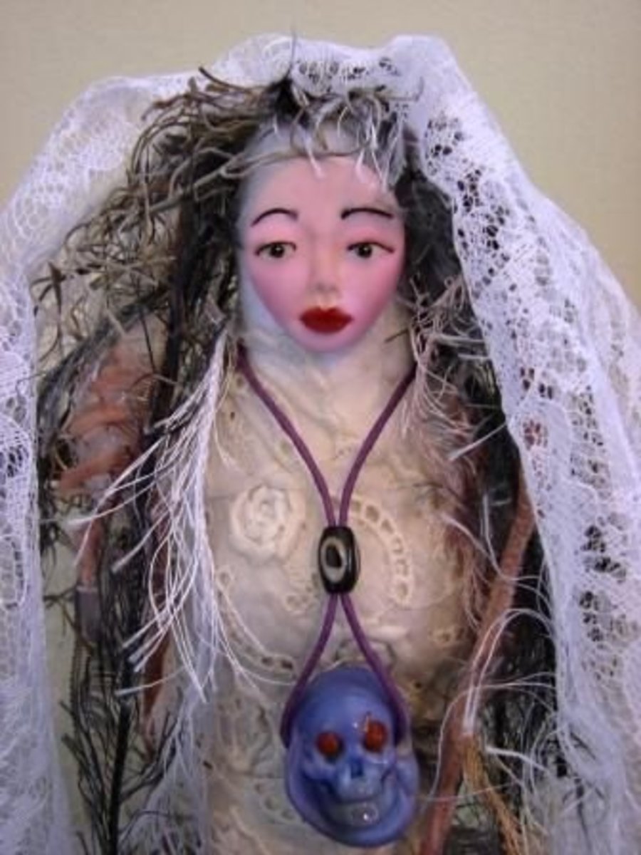 Manman Brigit Altar Doll by Denise Alvarado