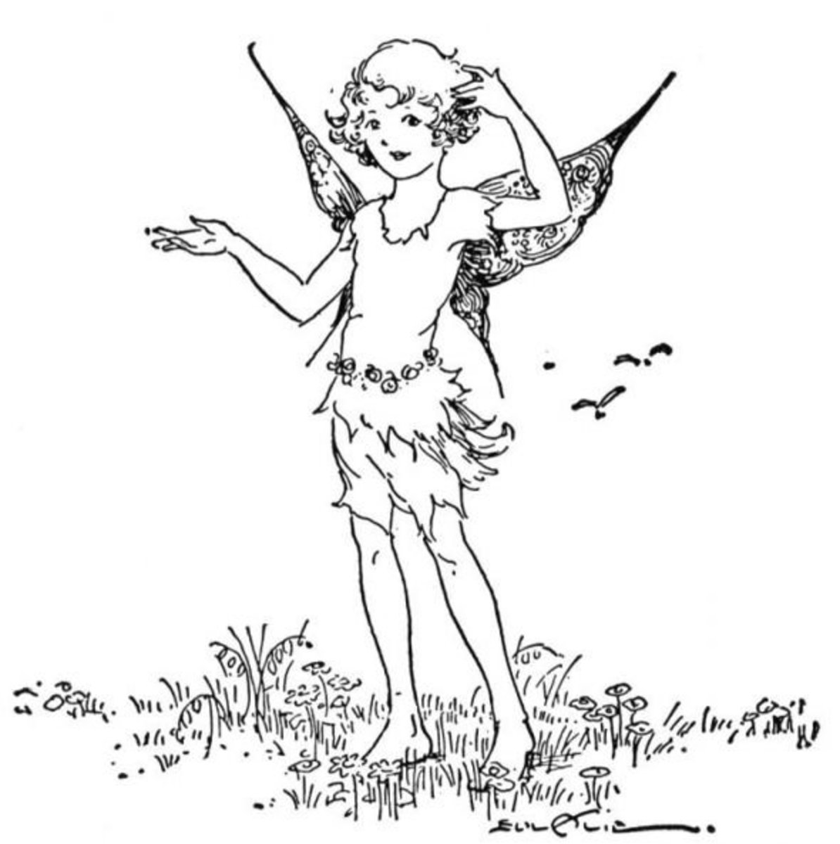 Have you ever seen a fairy in your garden?