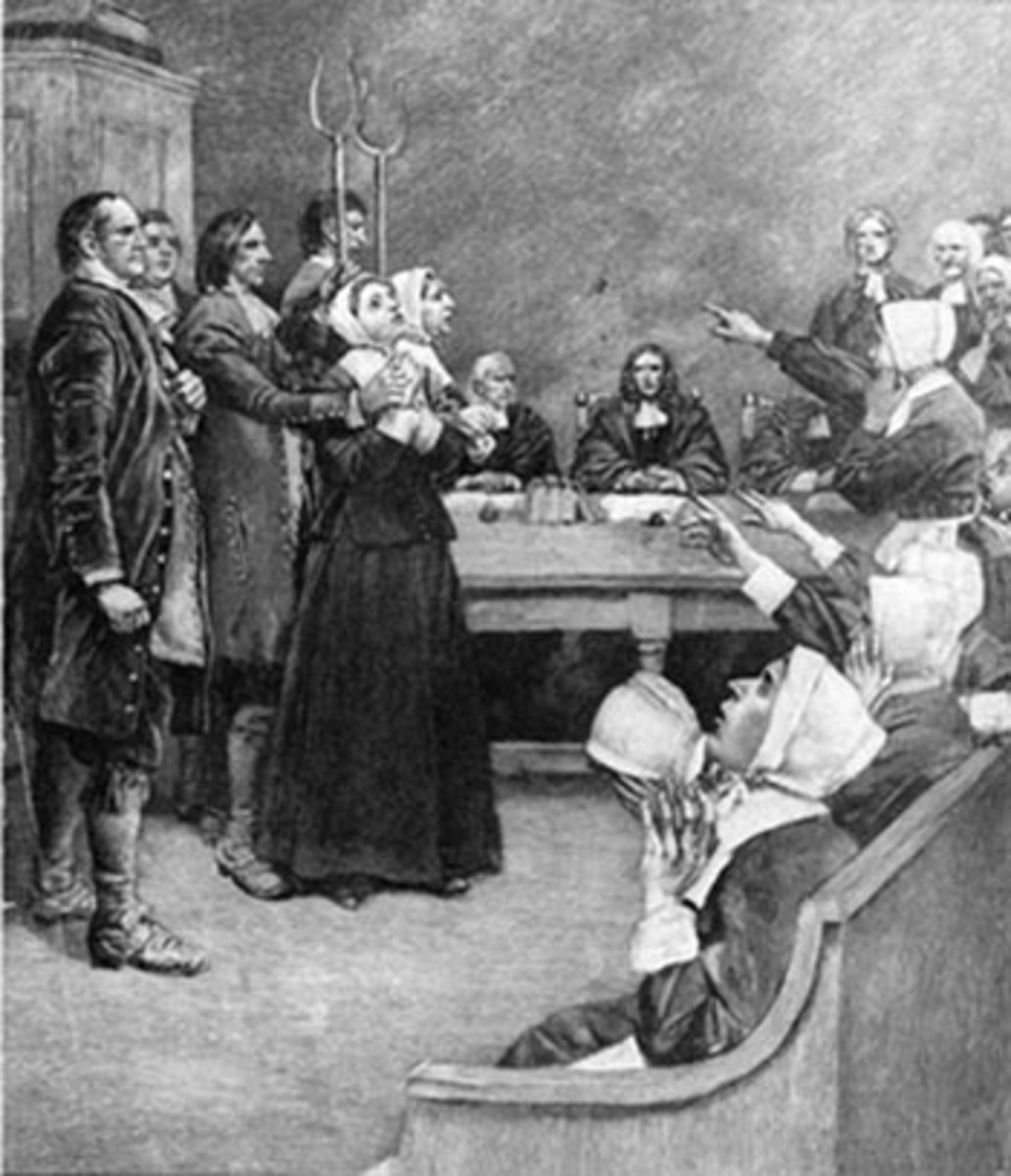 女巫审判:女性经常因为女巫的指控而被审判。