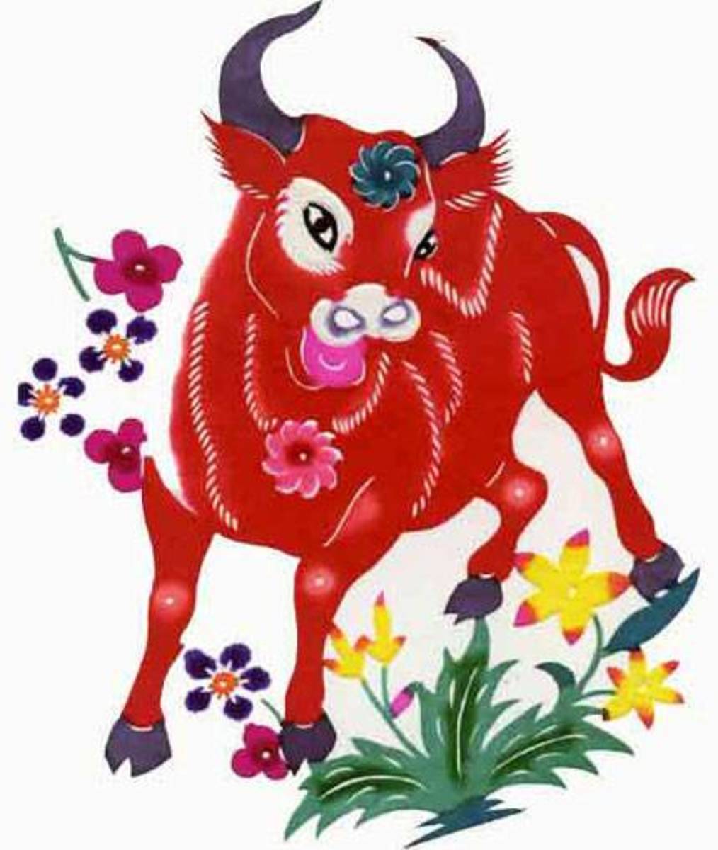 Ox prosperity symbol