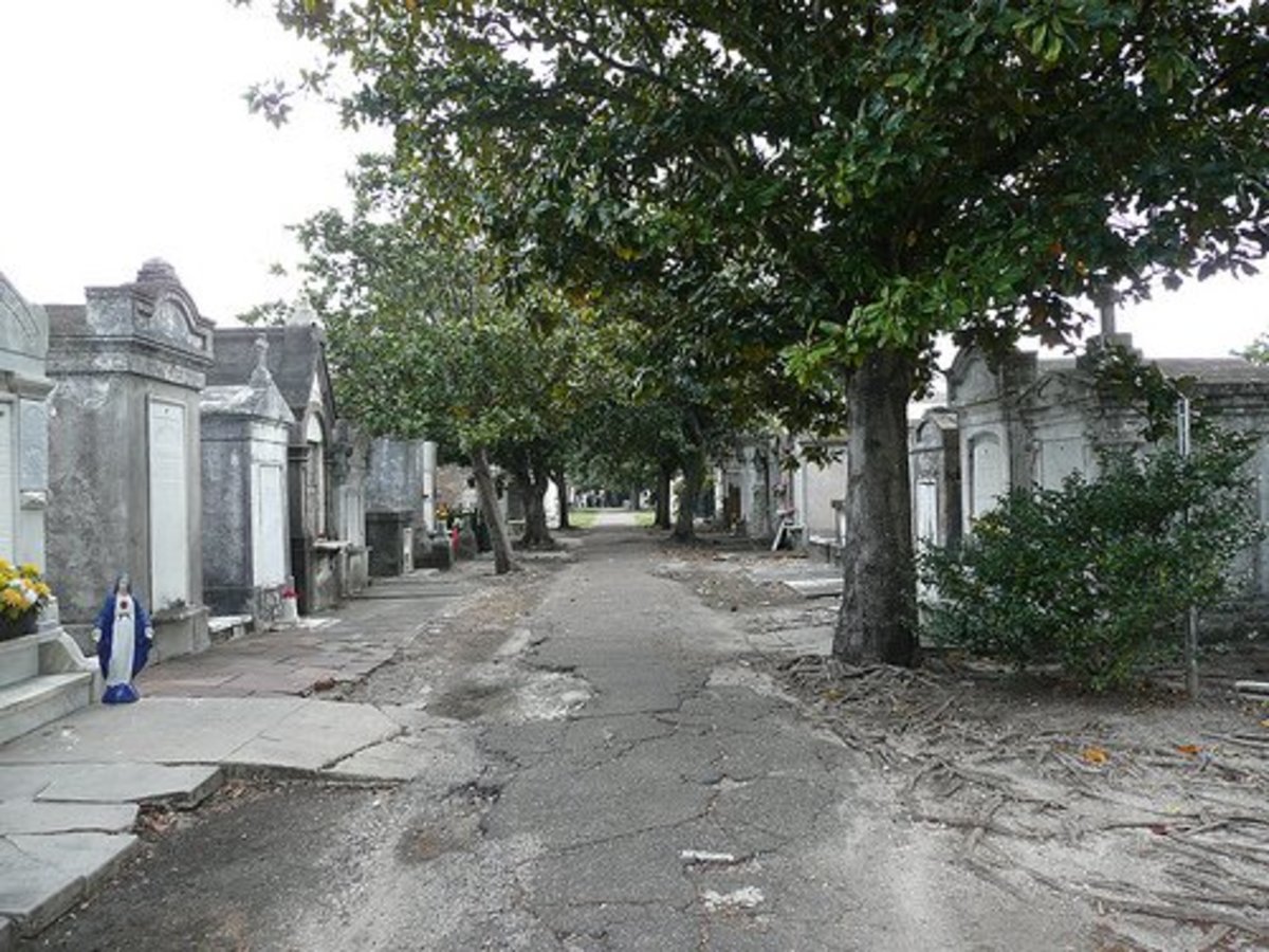 新奥尔良cemetery-possible一个吸血鬼?