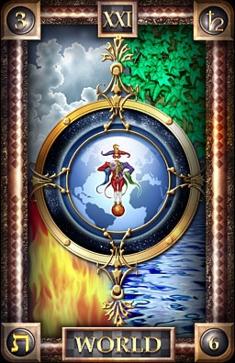 The World Tarot Card