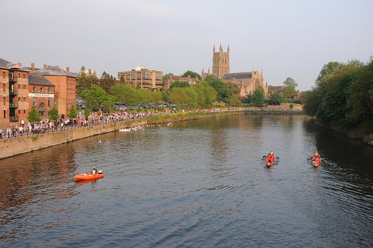 The River Severn at Worcester