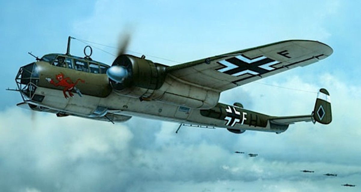Dornier轰炸机的飞机。