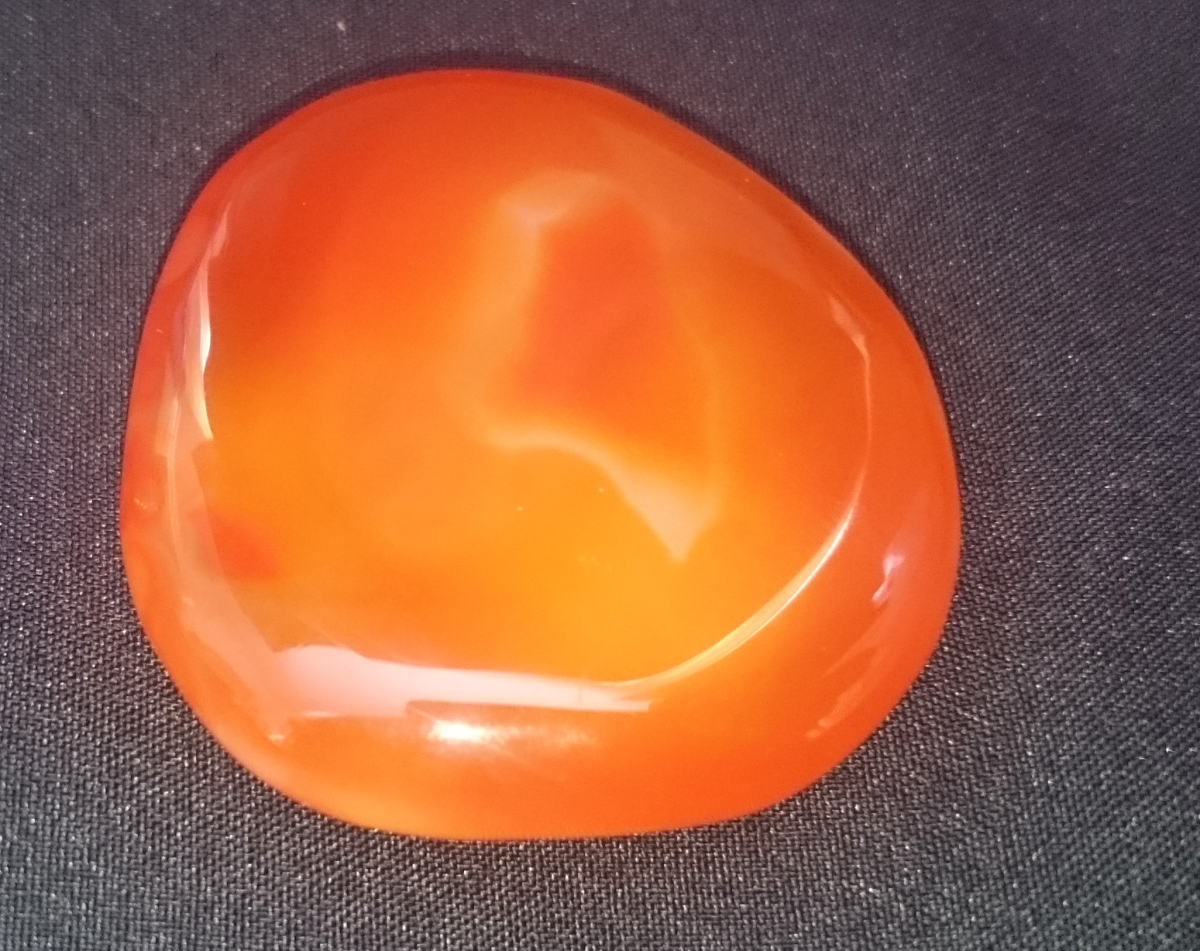 Carnelian can help in restoring vitality and motivation. 