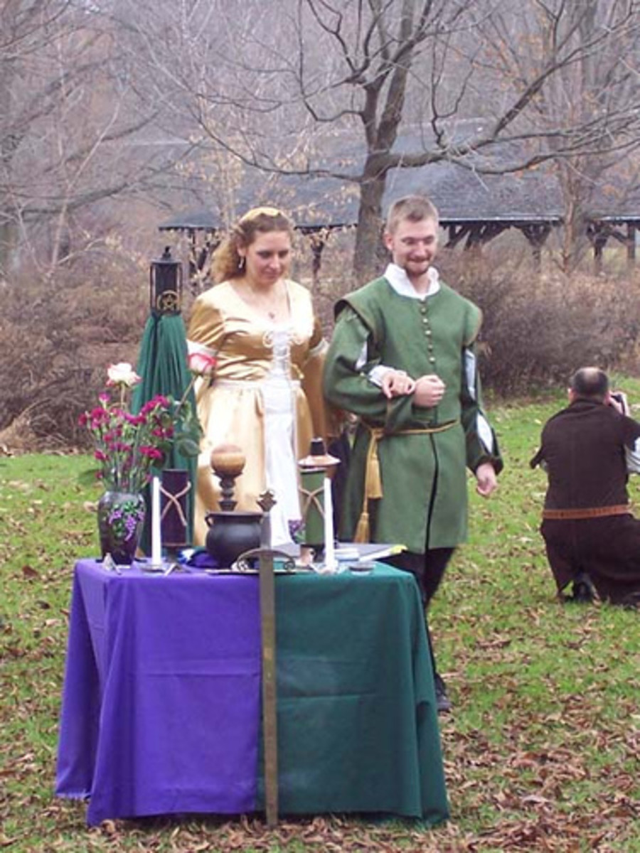 巫术崇拜的婚礼