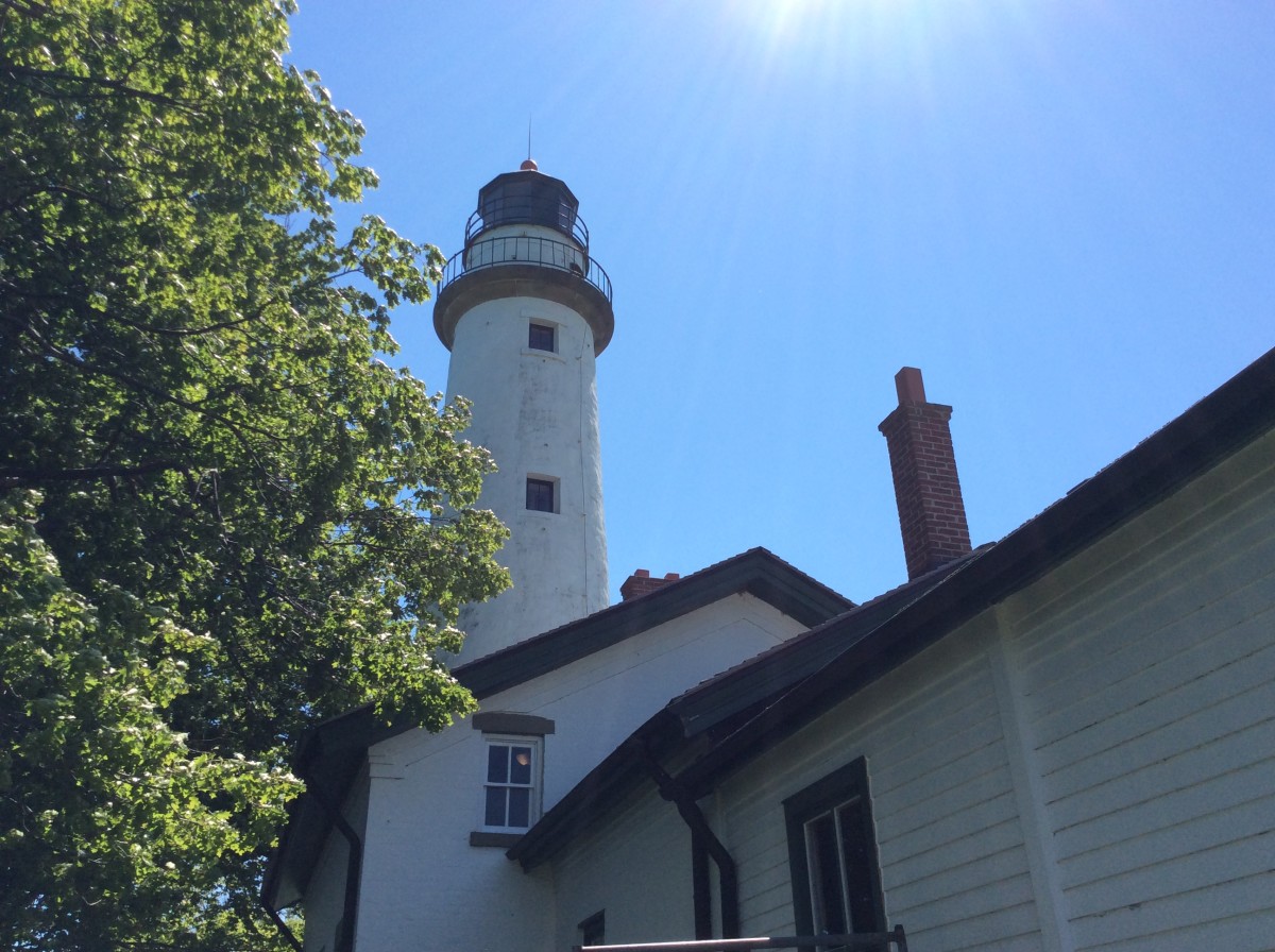 Some say the lighthouse is haunted by the widow of one of its lighthouse keepers.
