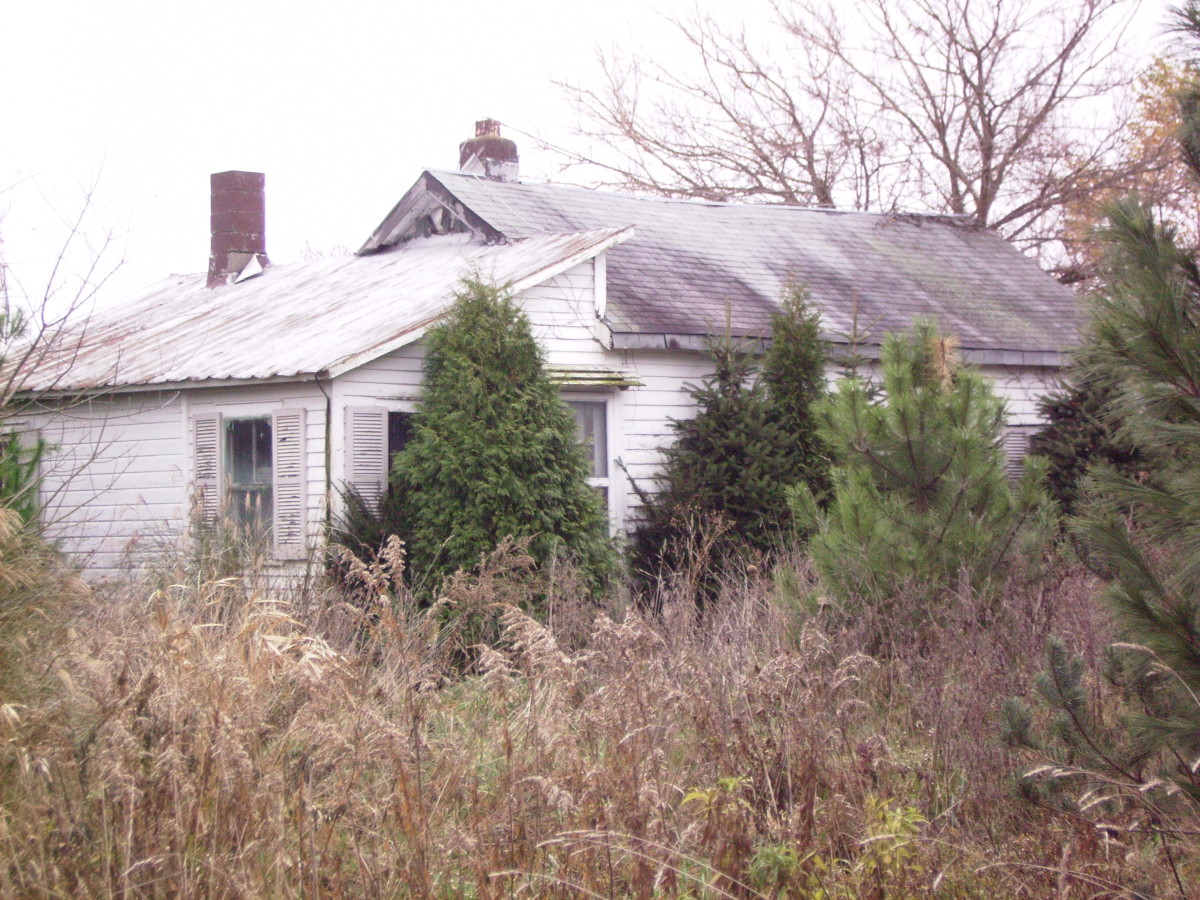 Joseph and Edward Hooker's home, as it appeared in 2006, 30 years after their untimely murder.