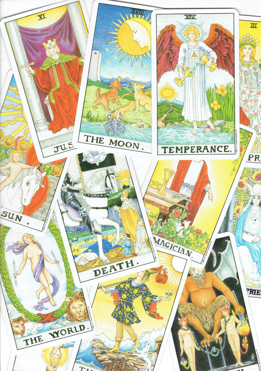 Alle Afskedige møl Quick Reference to the Rider-Waite Tarot Meanings - Exemplore