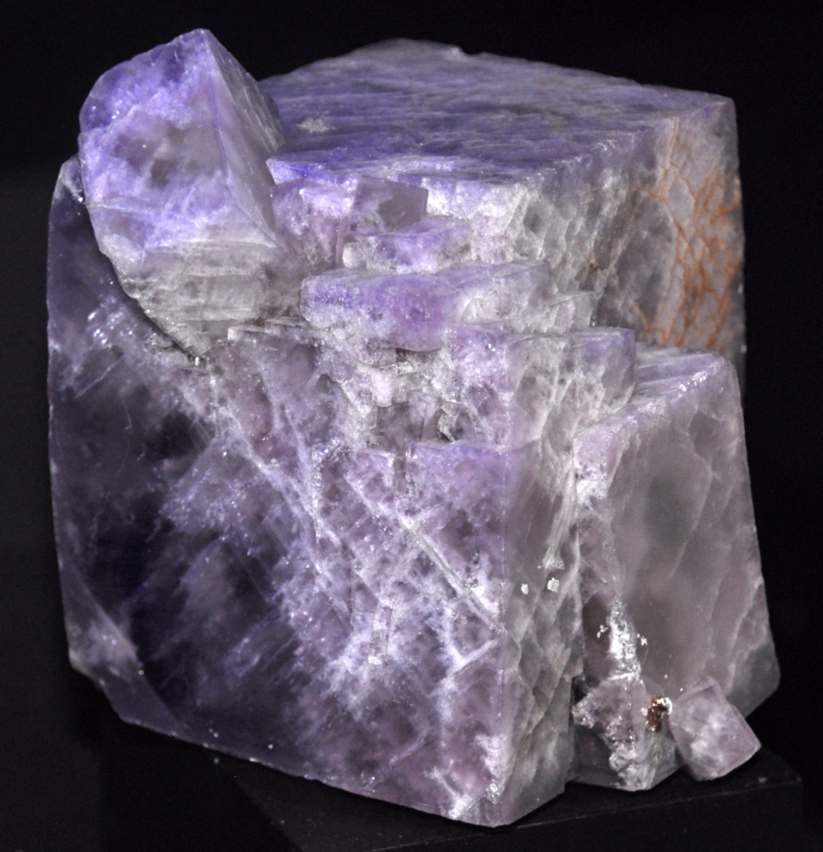 Purple fluorite is a great addition to meditation. 