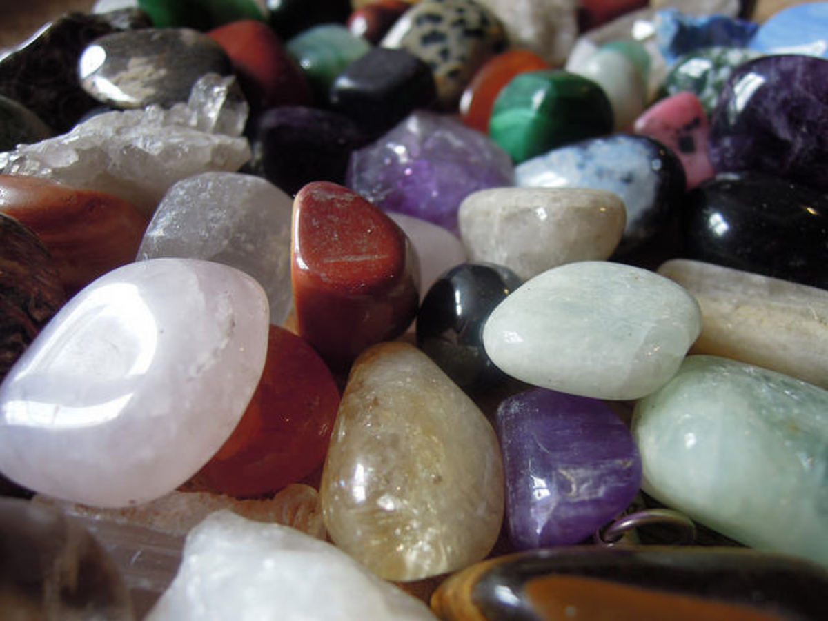 Crystals come in a variety of types.