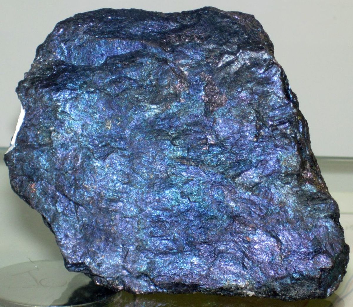 Peacock ore is a beautiful iridescent crystal. 