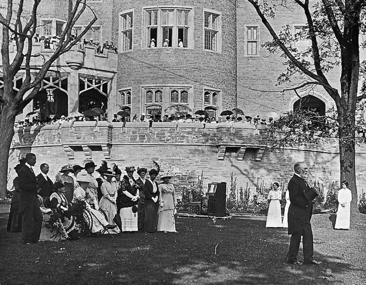卡萨·洛玛花园聚会，1914年