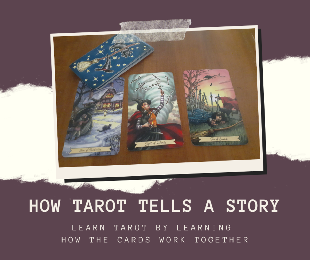 当你的牌讲述一个独特的故事时，学习读塔罗牌会更容易。在学习过程中，情感唤起卡片将有助于你的直觉。