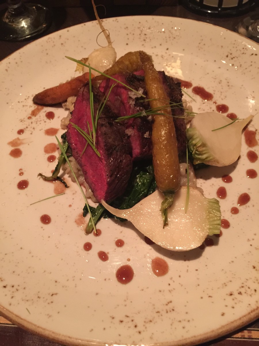 Buffalo Strip Loin at Artist Point