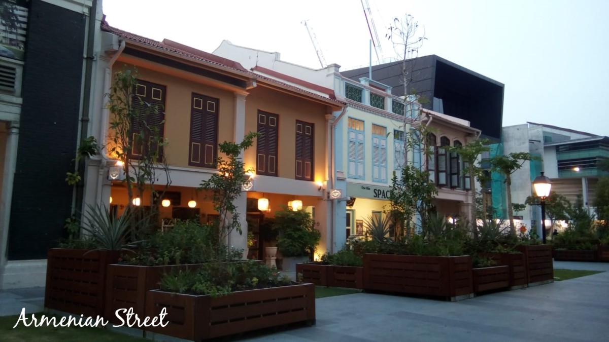 A modernised Armenian Street.