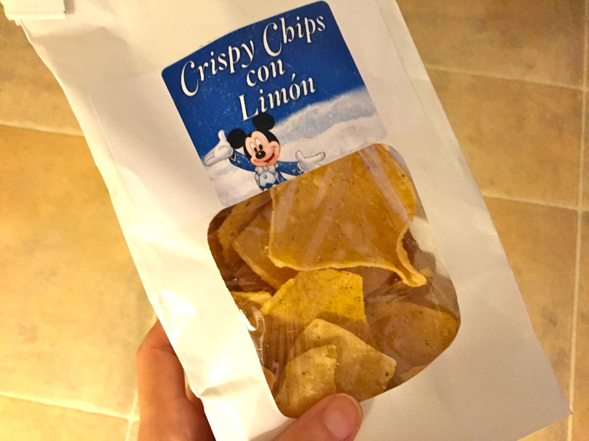 Salted Lime Tortilla Chips.