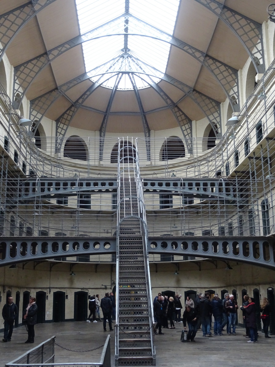 A part of Killmainham Gaol is renovated and some movies were filmed there.