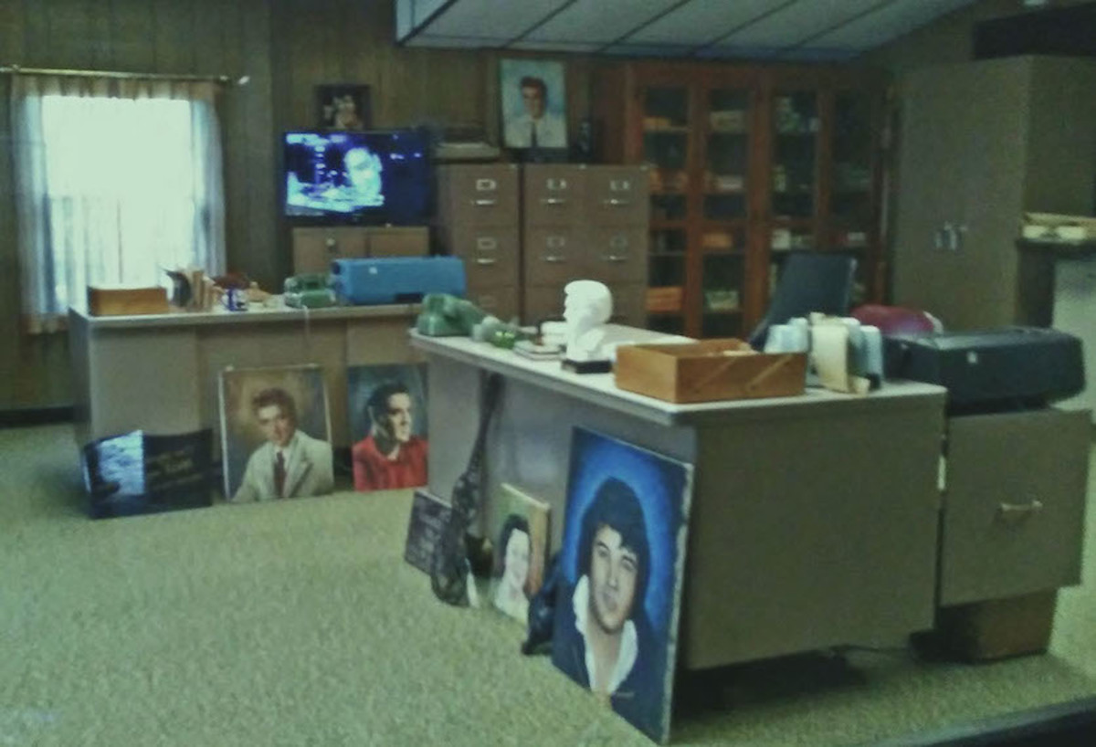 Interior of Vernon's office