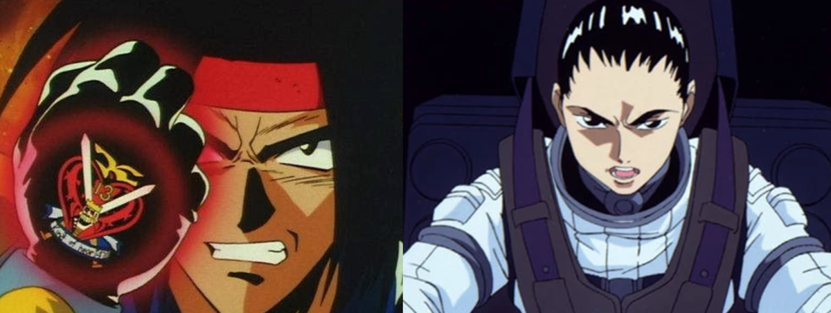 Domon Kasshu (left), and Chang Wufei (right).