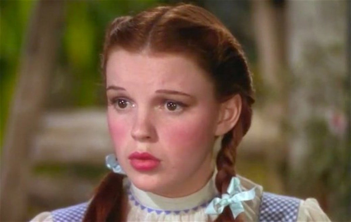 Judy Garland as Dorothy in "The Wizard of Oz."
