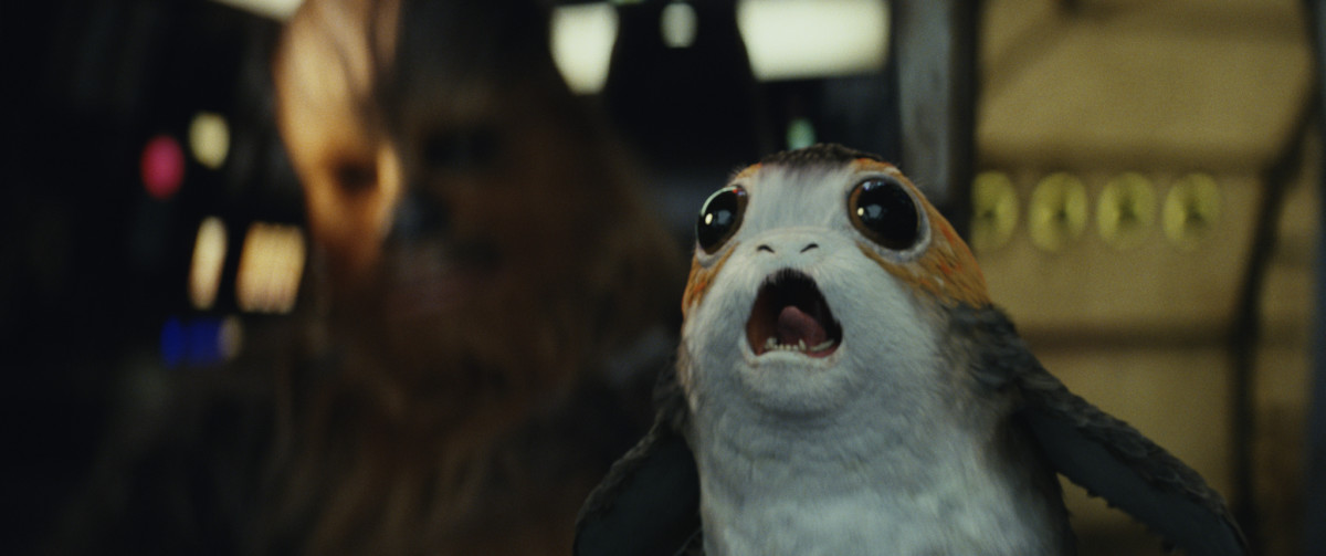 Porgs were literally everywhere in this movie