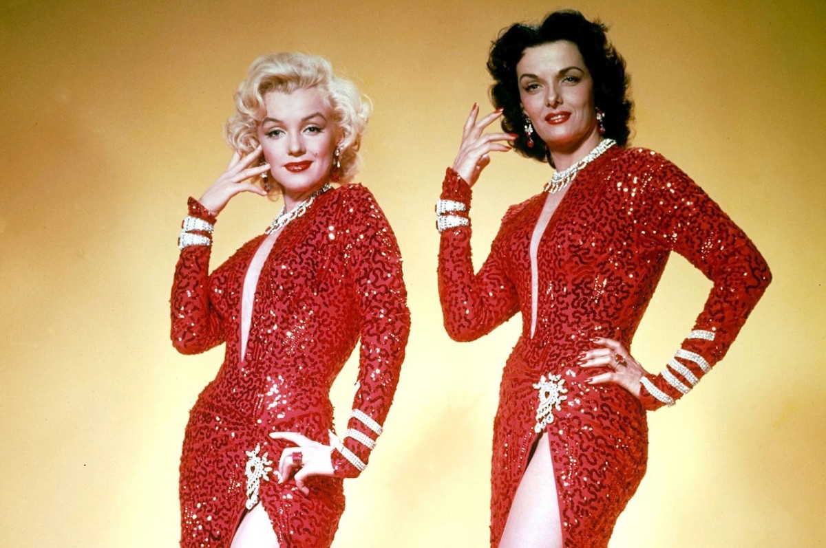 Both leading ladies were two of Hollywood's biggest sex symbols during the Golden Age of Hollywood.