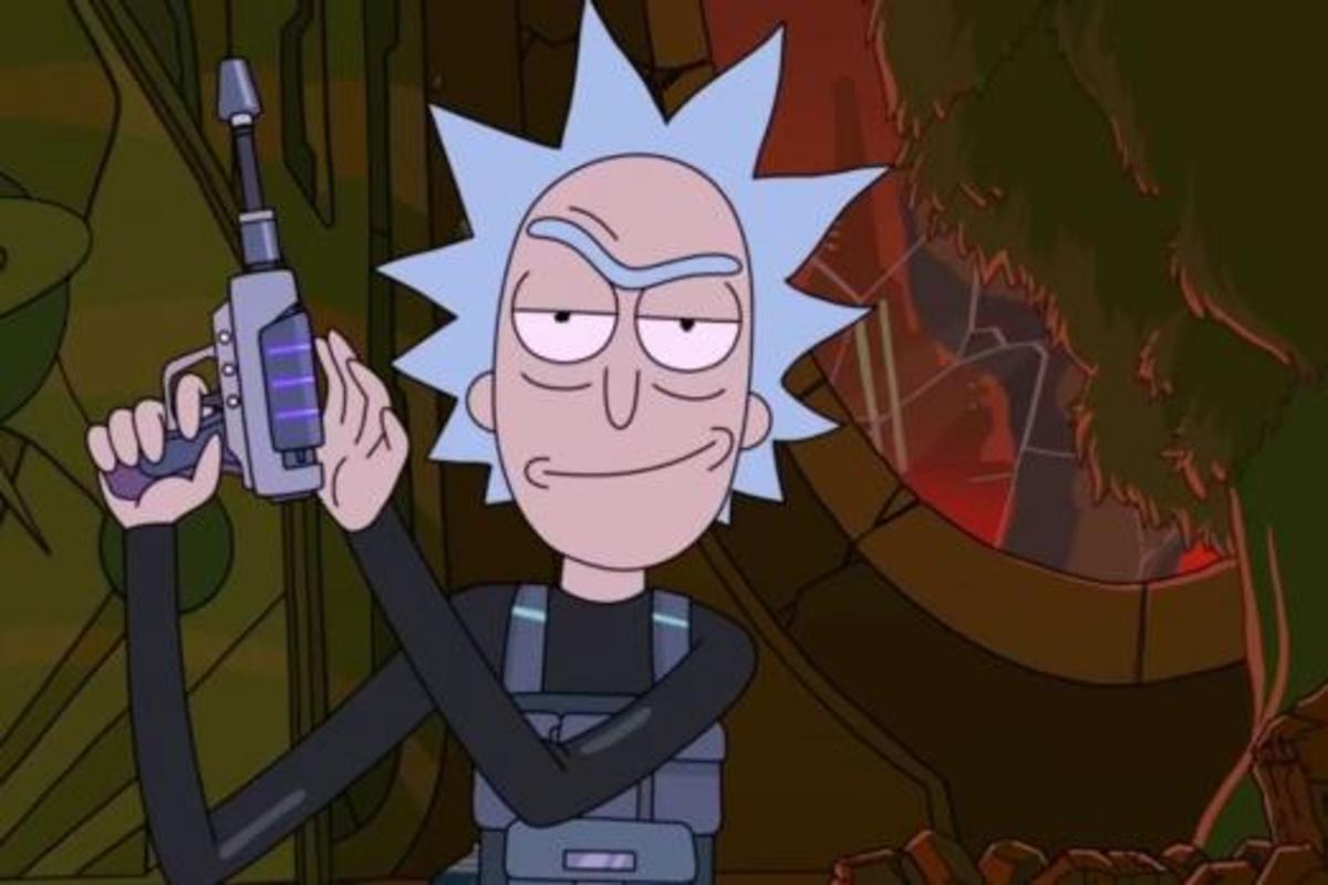 Rick Sanchez from "Rick and Morty"