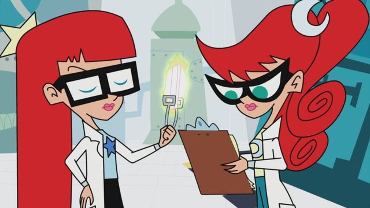 Susan and Mary Test from "Johnny Test"