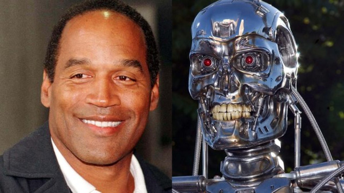 O.J. Simpson was considered for the role of the Terminator.