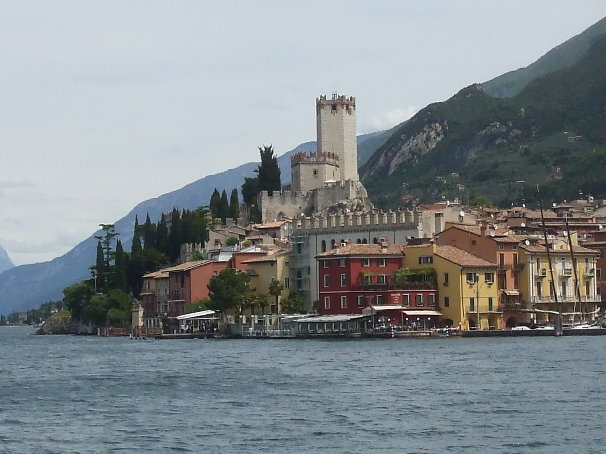 Malcesine With the Castle Tower