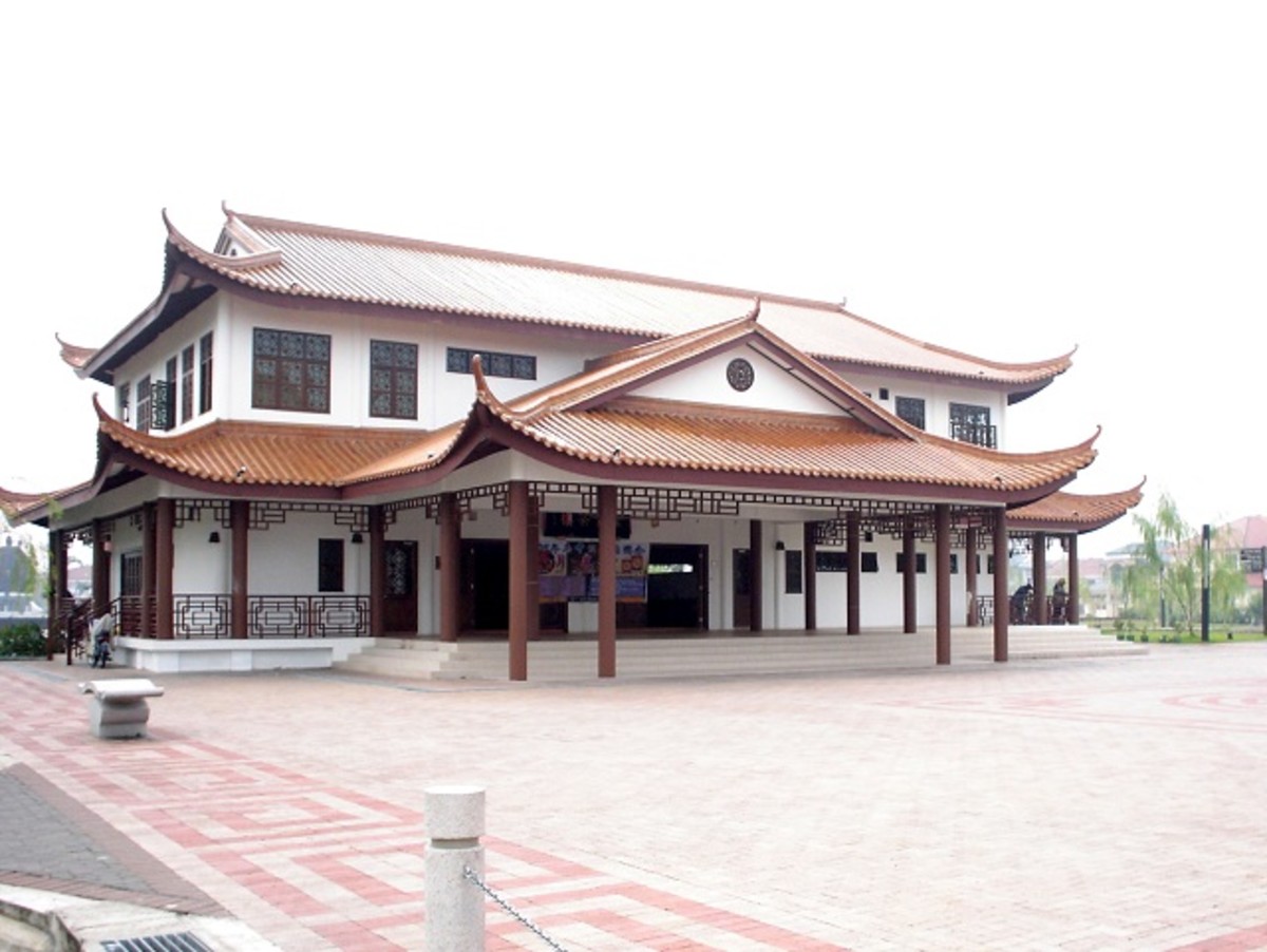 Tea house at Friendship Garden