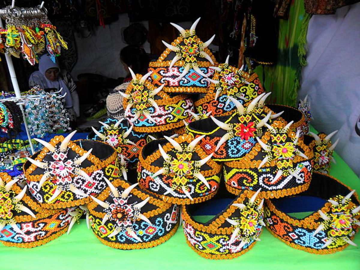 Dayak handicraft items
