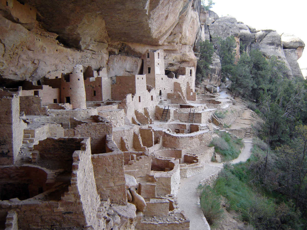 The Cliff Palace at Mesa Verde National Park
