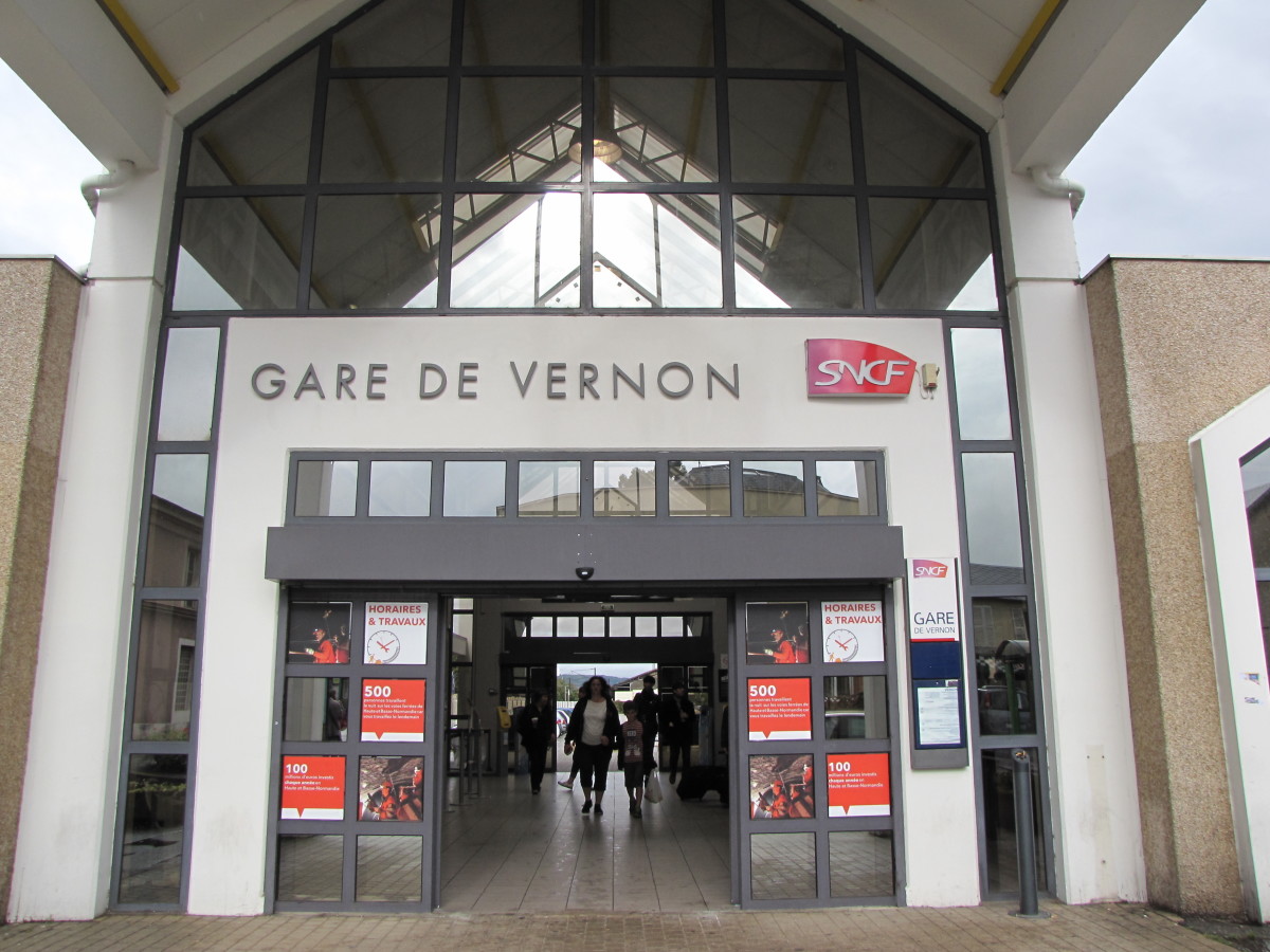 The Vernon Train Station