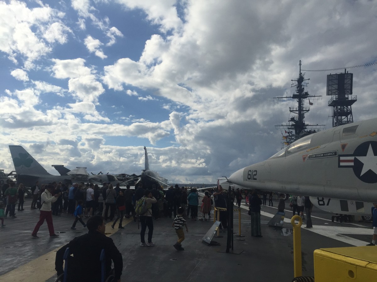 Flight Deck at USS Midway