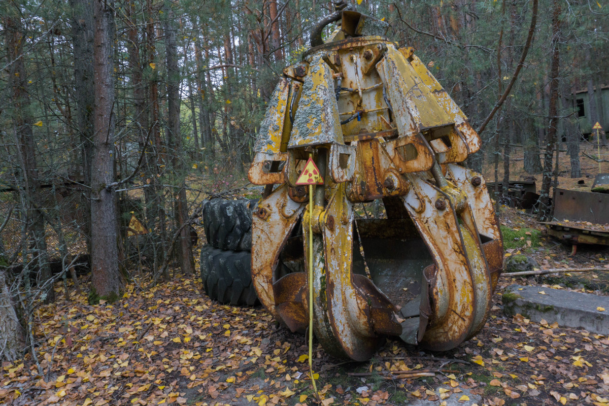 Radioactive Claw in Pripyat