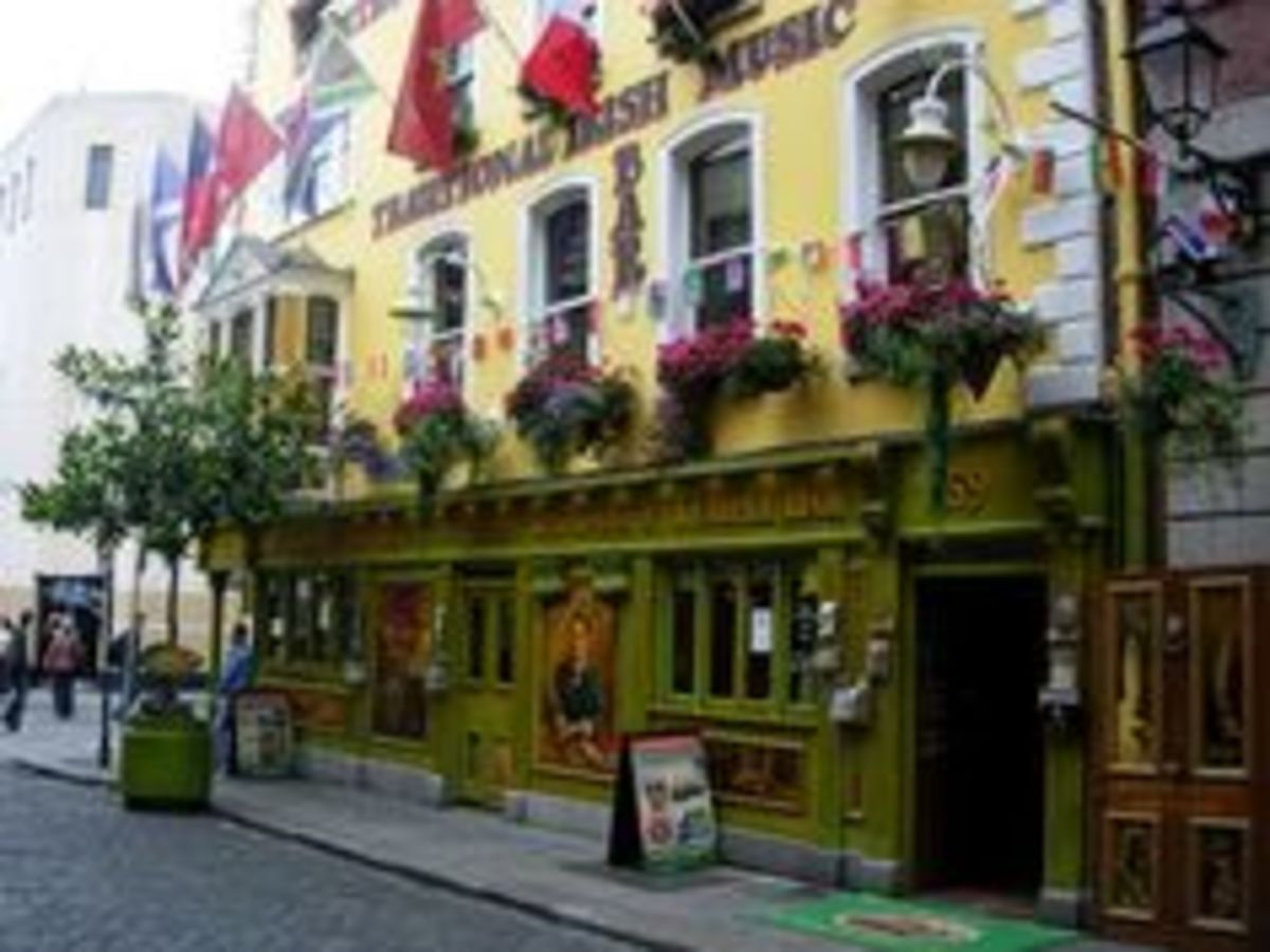 A Literary Public House in Temple Bar