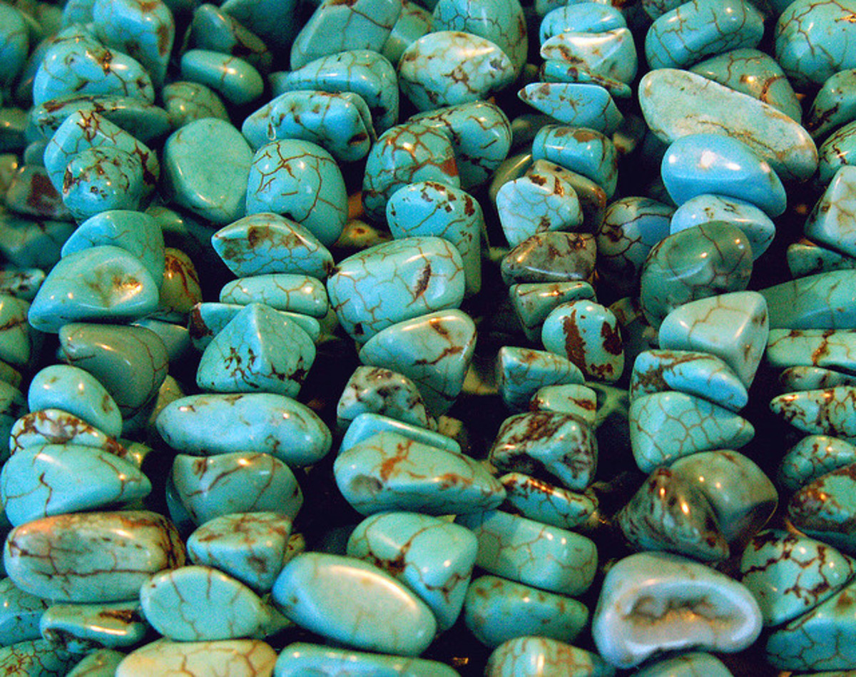 Turquoise has long been used in protection amulets and talismans. 