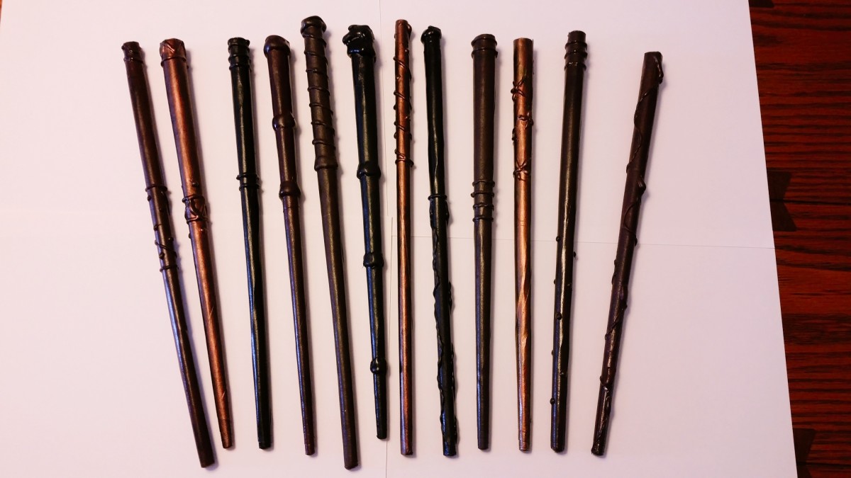 Commercial wands are beautiful, but you can easily find your own for free.