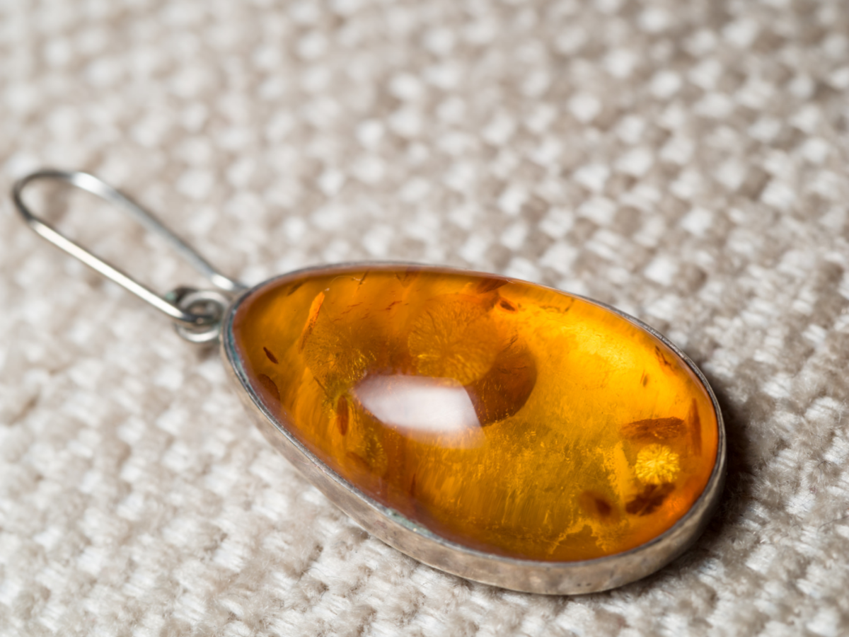 Amber is not in fact a crystal but still has many healing properties