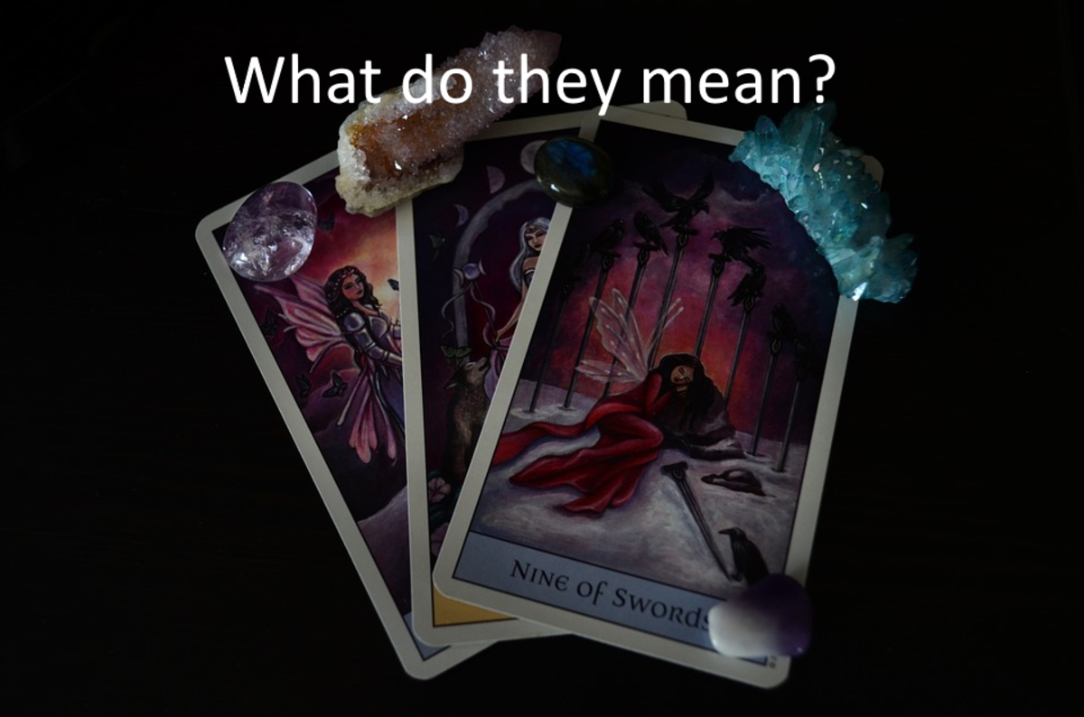 A good book on tarot card meanings will present a variety of meanings dependent on the question asked.
